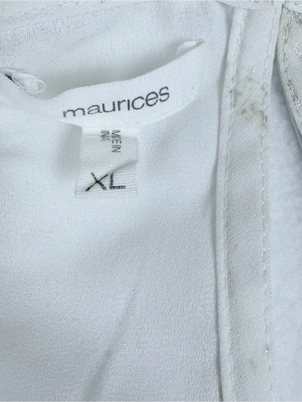 Maurices brand size